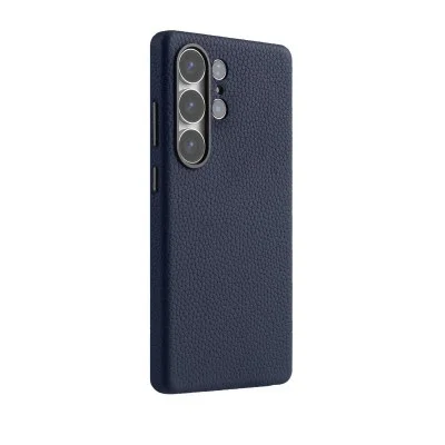 Cover Samsung  S25 Ultra Origin Series Premium Leather Regal Snap Magsafe Melkco - Blue
